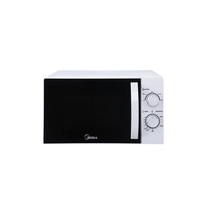 midea air 20l white microwave oven