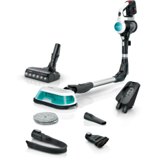 BOSCH Vacuum Cleaner Unlimited 7 Cordless 2 in 1 Vacuum & Mop Aqua White 