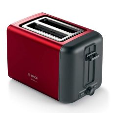 BOSCH Toaster Compact Design Line 2 Slice Red 970Watts