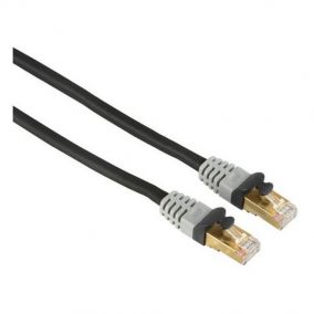HAMA CAT 6 Network Cable STP, Gold-Plated, Double Shielded, 10.00 M