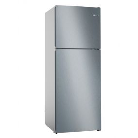 BOSCH Refrigerator Top Freezer Silver Inox Look 487L