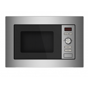 MASTER KITCHEN Microwave Oven Built-In Grill Steel 20L