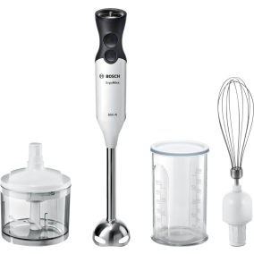 BOSCH Hand Blender ErgoMix With Mini Chopper 800W White