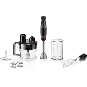 BOSCH Hand Blender Ergo Master Series 4 With Mini Food Processor 1000W Motor Black