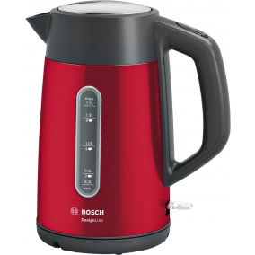 BOSCH Kettle Design Line Plus Red Stainless Steel 3000W